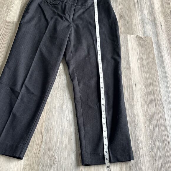 Ann Taylor Loft Original Black Dress Ankle Pants Size 4 - Picture 8 of 10